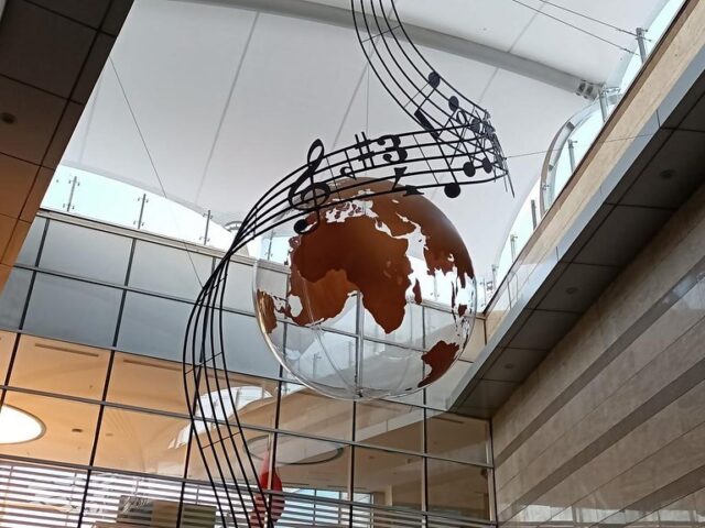 200*200cm şeffaf küre #ankarabilimüniversitesi