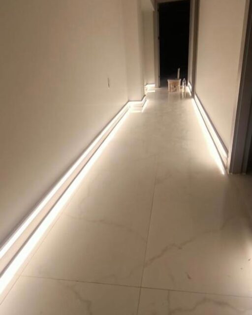 @uclergulkuyumculuk ışıklandı alüminyum süpürgelik..